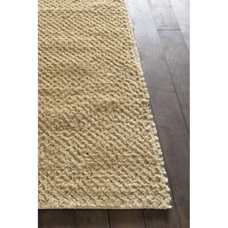 Strata White Area Rug, Tan, Rectangle 7'9" x 10'6"