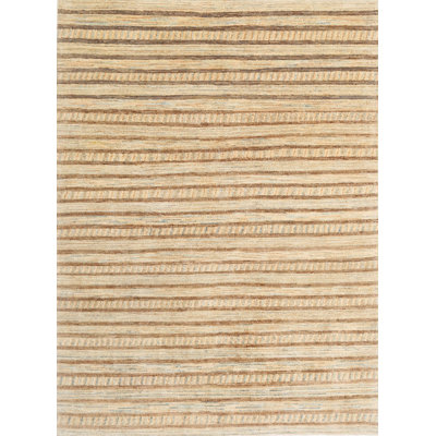 Tapis abstrait brun