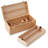 Large Beechwood Art Supply Storage Box