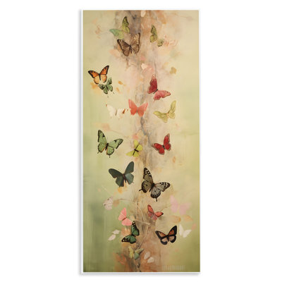«Neutral Butterfly Tower» par Petal Prints Design