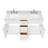 Partham 61" Double Bathroom Vanity Set-1258799904