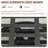 6-Piece Outdoor Rattan Backyard Family Iron Armrest Conversations Set With Ottomans And Swivel Chairs-1311807600