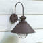 Holyoke Rusty Brown Outdoor Barn Light-6143261