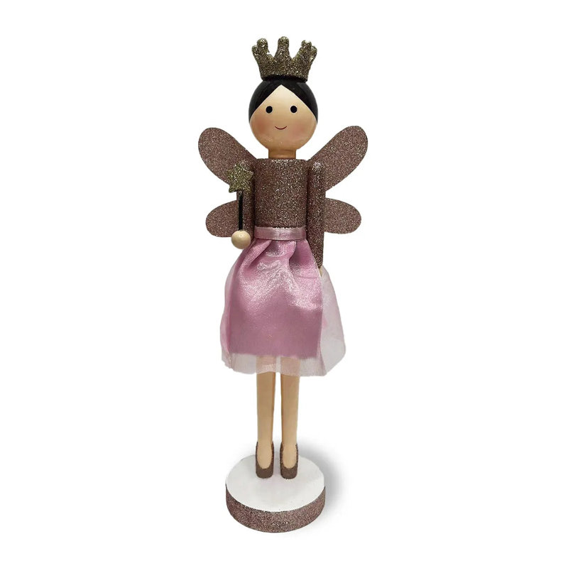  Casse-noisette en bois Sparkling Fairy Princess F07M6-2 - rose