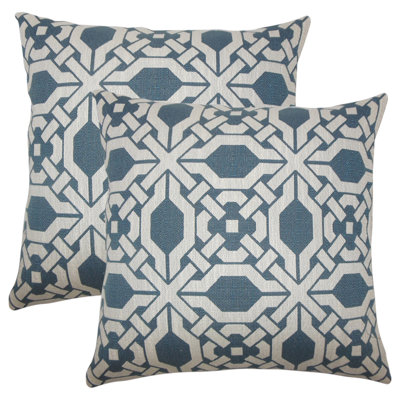 Coussin décoratif géométrique 