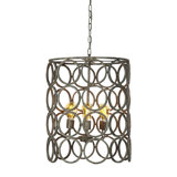 Ringlet 6 - Light Unique / Statement Cylinder Pendant