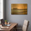 «Rainbow Pier II» par Dennis Frates, art mural en métal doré, 24 po x 16 po-133036417