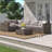 Lazaro Wicker Fully Assembled 4 - Person Seating Group with Cushions-1632243341