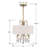 Elane 3 - Light Drum Pendant with Crystal Accents-92596799