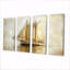 «White Sailing Aegean Greek Trireme Ship», ensemble de reproduction d'art de bateau à voile-810283198