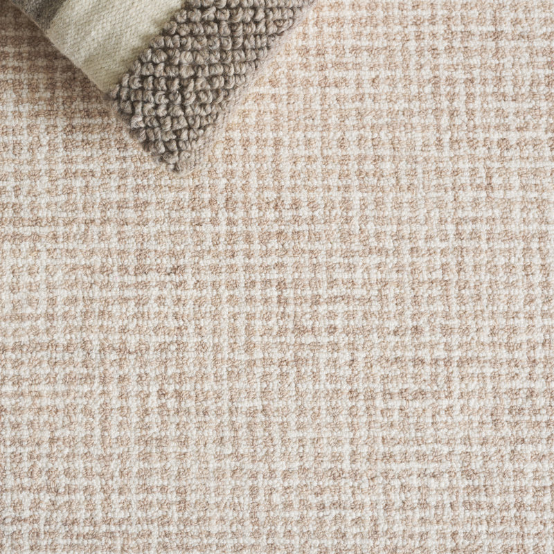 Pine 301 Hand Tufted Wool Pile Geometric Rug, Rectangle 5' x 8'