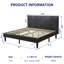 Base de lit tapissier Edo-1000799254