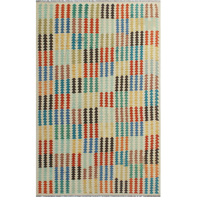 Reta Wool Geometric Indoor Rug