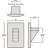 Hardy Island Luna Vertical 2700K Integrated LED Step Light - 120V-1850979360