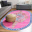 Tapis traditionnel d'Oppie fuchsia / violet-9131920