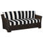 Club 89" Wide Outdoor Wicker Loveseat with Cushions-30564755-30564831-70236913