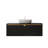 48.67-Inch Deep Bathroom Vanity & Sink Selection, Plywood Storage Cabinetry, Marble Pattern Ceramic Basin, Black Sintered Stone Countertop, Twill Double Doors With Metal Ornaments 48" Sink, Surface,-87541300-87541256-87541257