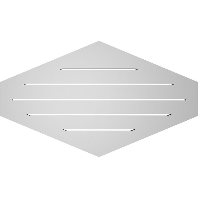 Pente verticale verticale en uréthane 5 pi, H 1,5 po x l 34 po x L 20 po