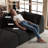 100" Wide Modular Boneless Sofa Couch Deep Seat Loveseat Couch-701939211