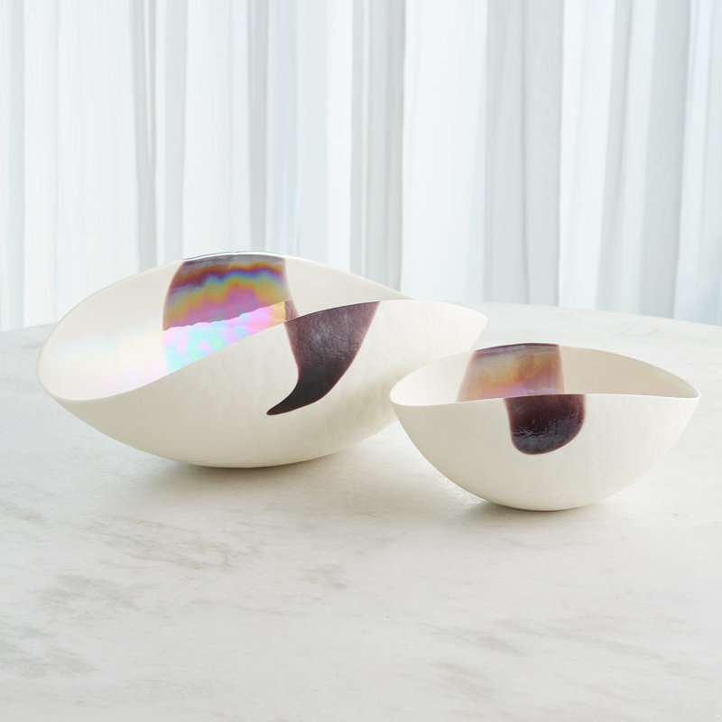 Handmade Glass Decorative Bowl