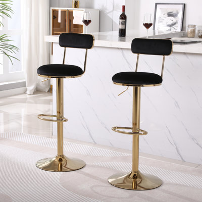 Tabouret pivotant à hauteur réglable Konstantino