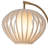Bloom Plug-in Wall Sconce - Weathered Brass, 10" Diameter Shade