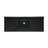 48" Zero Hole Vanity Sink Top in Matte Black