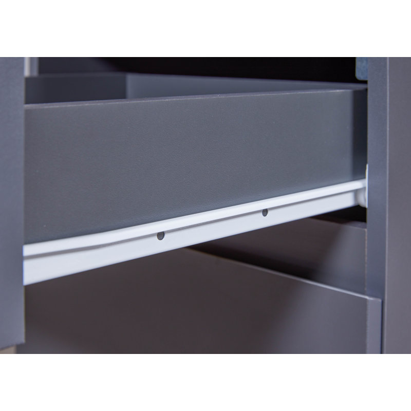 Kiplin 1 Door 1 Drawer Storage Cabinet