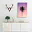 Summer Palm Tree In Abstract - Wrapped Canvas-55339497