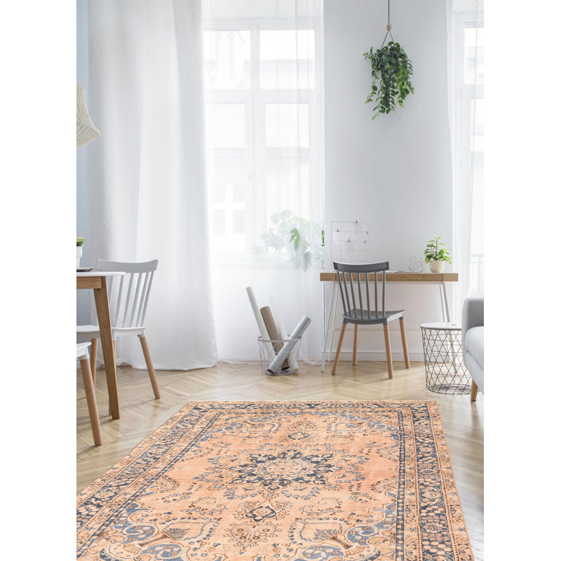 Tapis rosé Antalya 5 pi 11 po x 8 pi 9 po