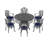Cast Aluminum Patio Dining Table