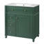 Meuble-lavabo de salle de bain avec lavabo en céramique-2143547726