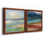 Pastel Coast - Ensemble de 2 peintures sur toiles encadrées-1672708303-1672708336