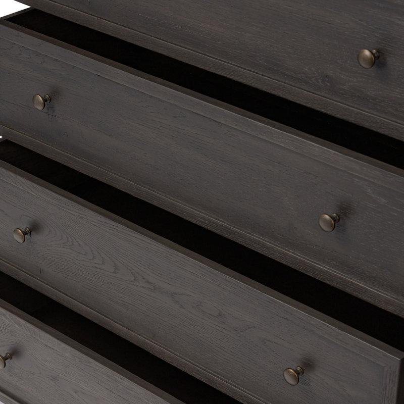 Geoffrey Tall Dresser, Smoked Black
