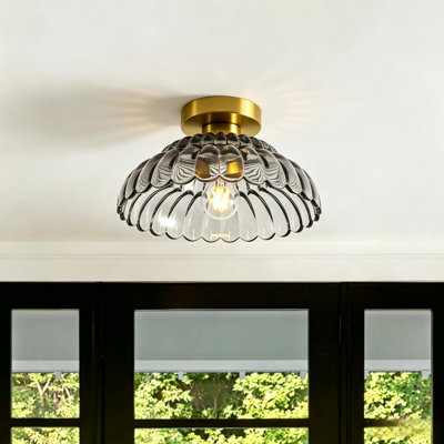  Plafonnier semi-encastré 1 lumière Moncia 