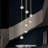 Bawi 7 - Light Geometric Chandelier