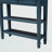 Kailey 2-Low Shelves Single Drawer Console Table in Brown/Blue, 29.62'' H X 31.34'' W X 9.83" L-1521261017-1521261016