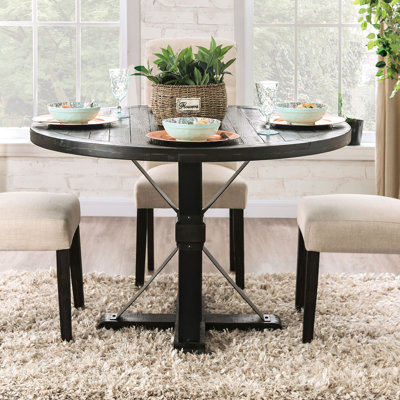Julian 4-Person Round Pedestal Dining Set