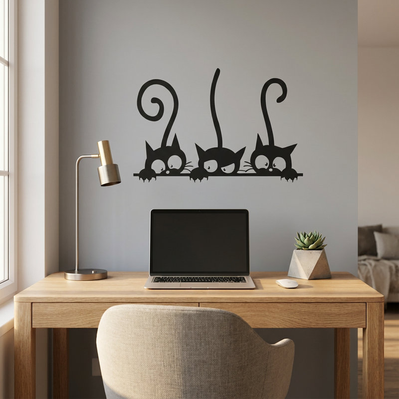 Autocollant mural en vinyle PVC, H 15 po x l 22 po, Rouge