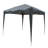 Adrew Dakota Fields Black Fabric Replacement Canopy for Gazebo