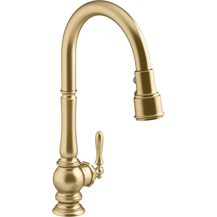 Artifacts® Touchless Pull Down Kitchen Sink Faucet with Three-Function Sprayhead