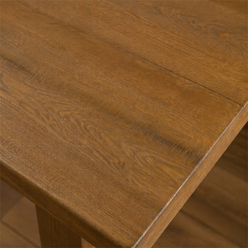 DINING TABLE, Brown/Black