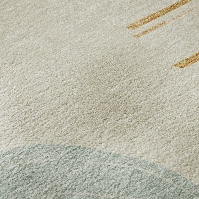 Premium Machine Washable Cordeiro AMF1694 Geometric Rug, Rectangle 9' x 12'