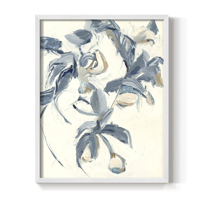 Reproduction encadrée White Bounty - bois massif, H 21 po x l 17 po, Blanc