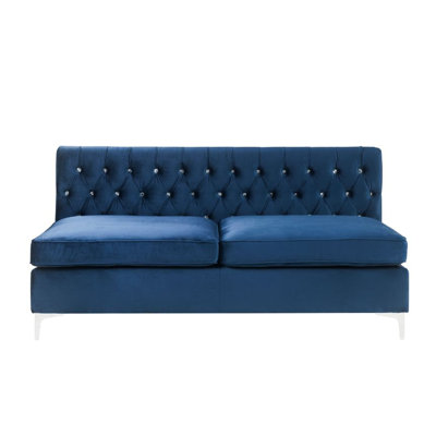 Cracraft 34'' Velvet Sofa