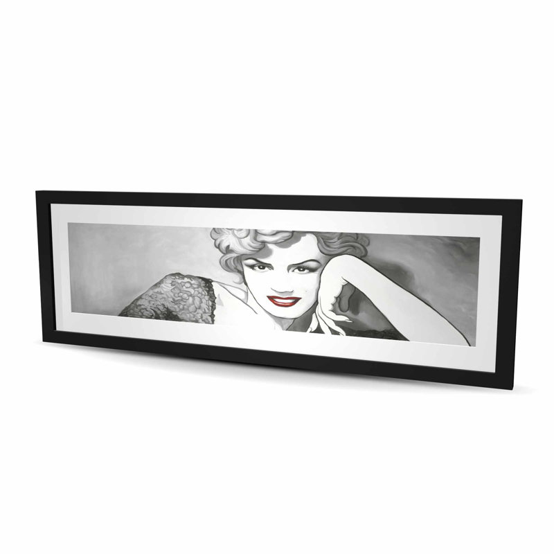 Reproduction encadrée de style rétro Marilyn Monroe - Art de la décoration intérieure