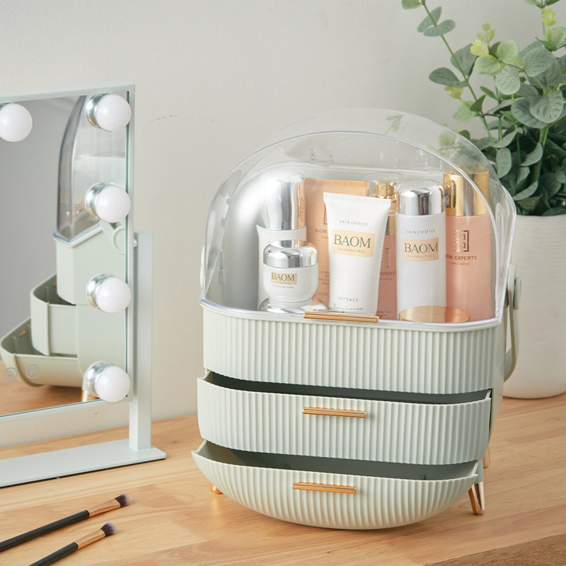 Daveigh Plastic Makeup Organizer