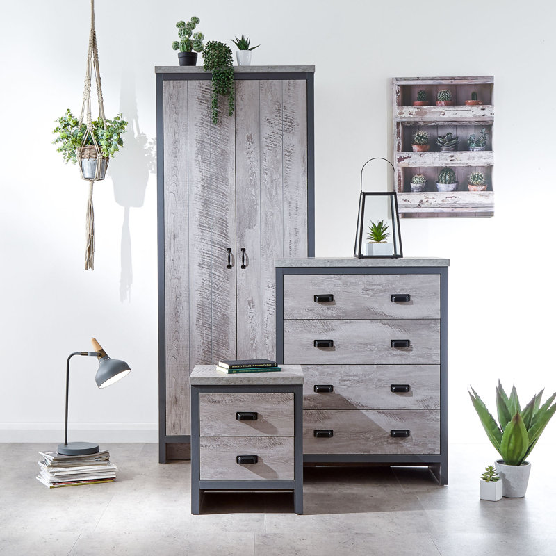 Mission Creek Piece Bedroom Set, Grey