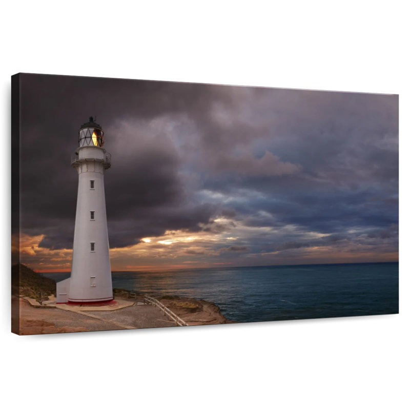 Castle point lighthouse Aletra, H 8 po x l 12 po