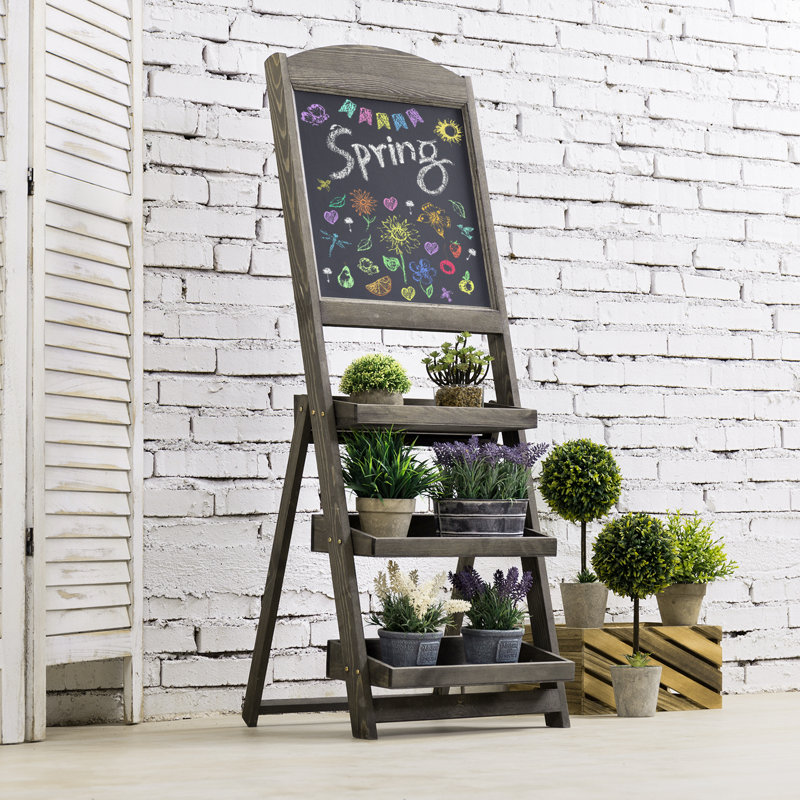 Wood Chalkboard, Grey